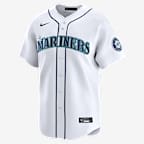 Mariners ユニフォーム FUJIWARA 1 SEATTLE MARINERS- JP CRAWFORD AUTOGRAPH #3 BLUE NIKE JERSEY